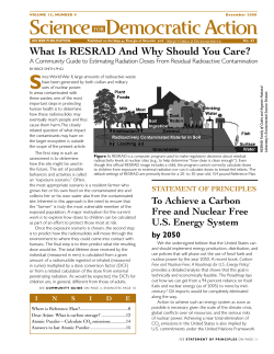 s What Is RESRAD And Why Should You Care?