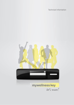 mywellness key technical information WHAT IS MYWELLNESS KEY?