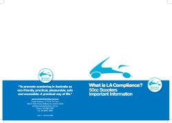 What is LA Compliance? 50cc Scooters Important Information