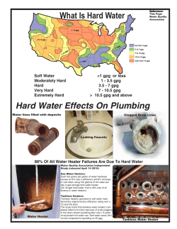 What Is Hard Water