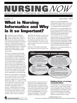 What is Nursing