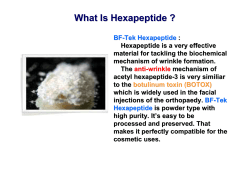 What Is Hexapeptide ?