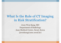 What Is the Role of CT Imaging ifi i
