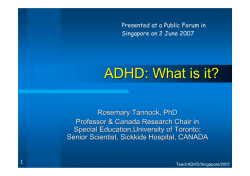 ADHD: What is it?