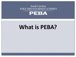 What is PEBA?