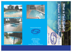 What is Pool Quartz? Answer = A Superior Pool Finish POOL