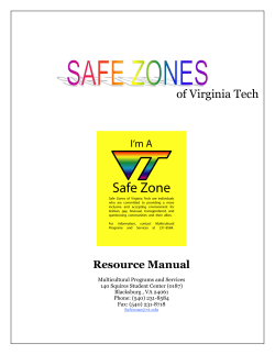 of Virginia Tech Resource Manual