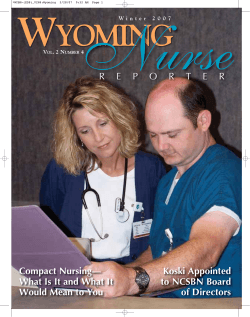 Nurse W YOMING R