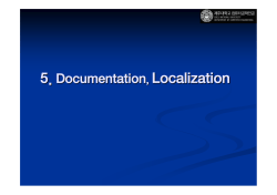 5. Localization Documentation ,