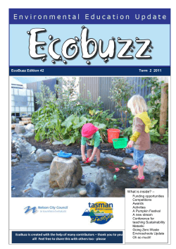 EcoBuzz Edition 42 Term  2  2011 – What is inside?