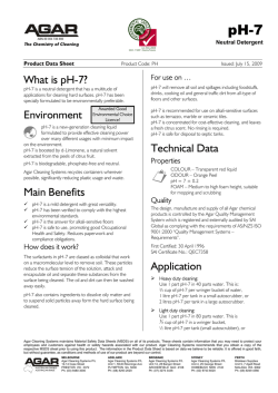 pH-7 What is pH-7?