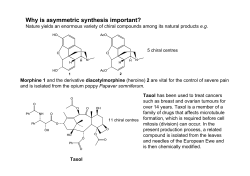 Why is asymmetric synthesis important?
