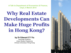 Why Real Estate Developments Can Make Huge Profits in Hong Kong?