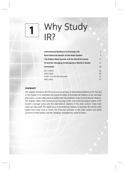 1 Why Study IR?