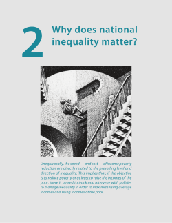 2 Why does national inequality matter?
