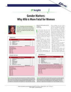 Gender Matters: Why Afib is More Fatal for Women EP Insights