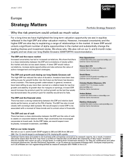Strategy Matters Europe Why the risk premium could unlock so much value