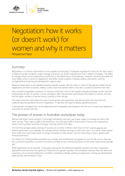 Negotiation: how it works (or doesn’t work) for