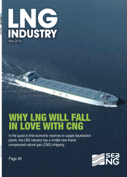 WHY LNG WILL FALL IN LOVE WITH CNG