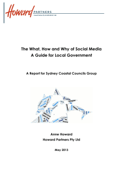 The What, How and Why of Social Media