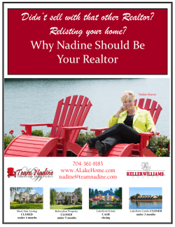 Didn’t sell with that other Realtor? Relisting your home?
