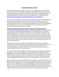 Why Nebraska LB 654 is Needed