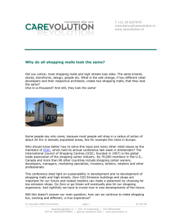 Why do all shopping malls look the same?