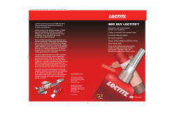 WHY BUY LOCTITE ?