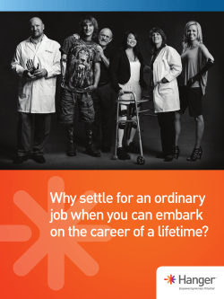Why settle for an ordinary job when you can embark