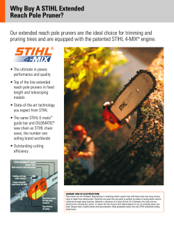 Why Buy A STIHL Extended Reach Pole Pruner?