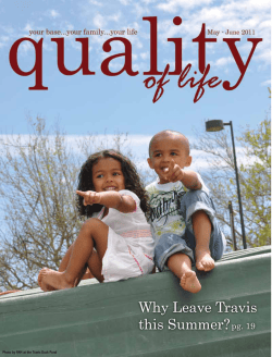 Why Leave Travis this Summer? pg. 19