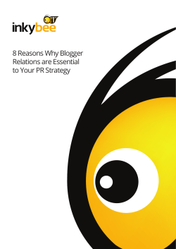 8 Reasons Why Blogger Relations are Essential to Your PR Strategy
