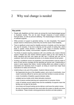 2  Why real change is needed  Key points