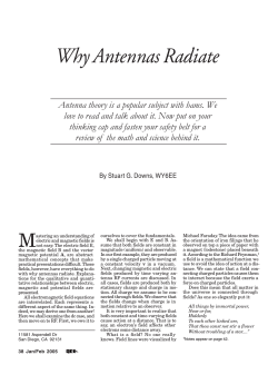 Why Antennas Radiate
