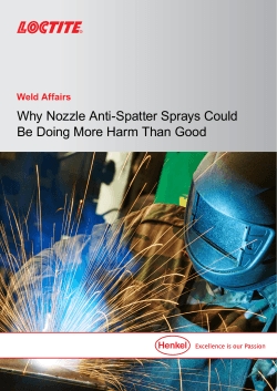 Why Nozzle Anti-Spatter Sprays Could Be Doing More Harm Than Good