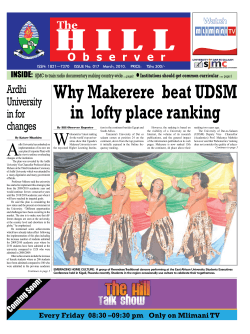 H I L L Why Makerere  beat UDSM W
