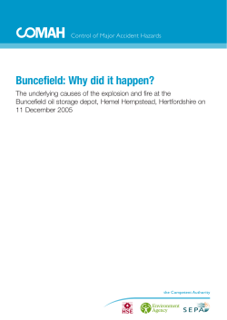 Buncefield: Why did it happen?