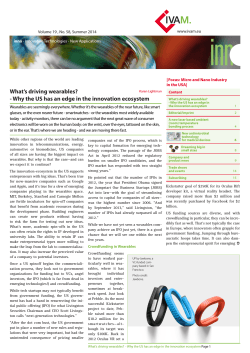 What&rsquo;s driving wearables?