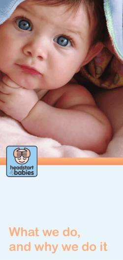 What we do, and why we do it