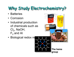 Why Study Electrochemistry?