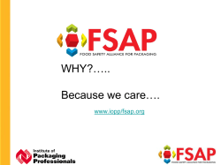WHY?&hellip;.. Because we care&hellip;. www.iopp/fsap.org