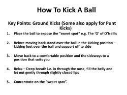 How To Kick A Ball Kicks)