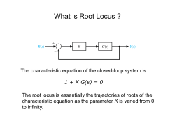 What is Root Locus ?
