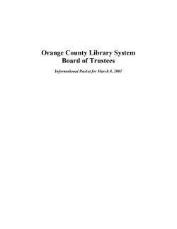 Orange County Library System Board of Trustees
