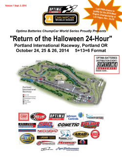 &#34;Return of the Halloween 24-Hour&#34;  Portland International Raceway, Portland OR