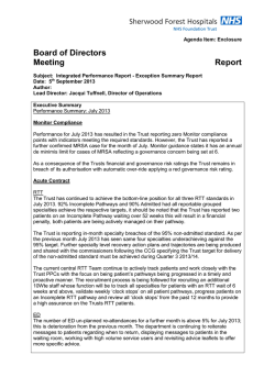 Board of Directors  Meeting Report