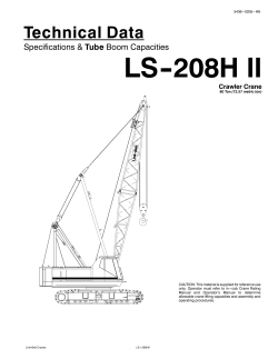 LS--208H II Technical Data Specifications &amp; Tube