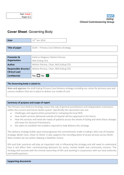 Cover Sheet