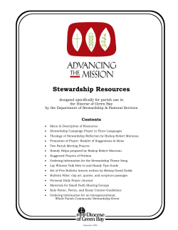 Stewardship Resources