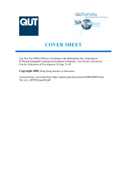 COVER SHEET Copyright 2002